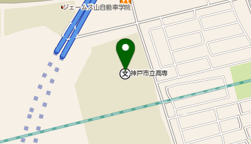 工業高等専門学校の地図画像