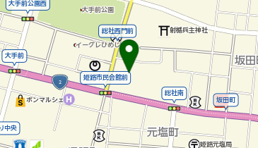 市民会館の地図画像