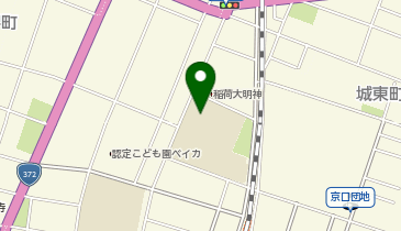 城東小学校の地図画像