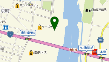 日ノ出緑地の地図画像