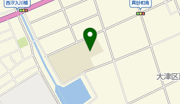 南大津小学校の地図画像
