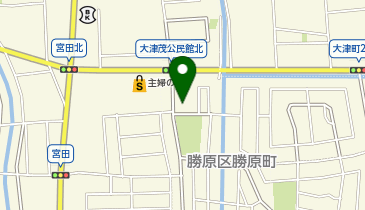 大津茂公民館の地図画像