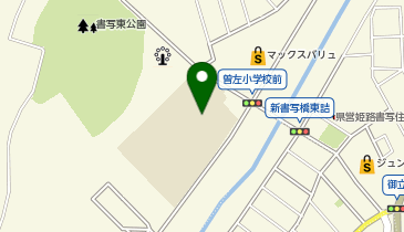 曽左小学校の地図画像