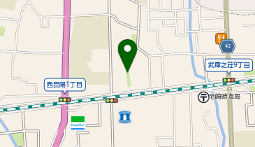 県営 尼崎西昆陽鉄筋住宅(1-4号棟)の地図画像