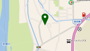パレ武庫川プルミエールの地図画像