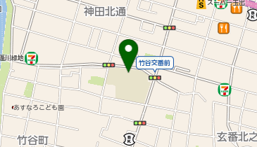 竹谷小学校の地図画像