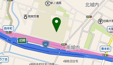 明城小学校の地図画像