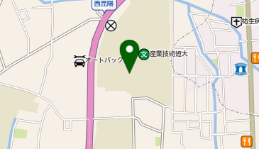 産業技術短期大学の地図画像
