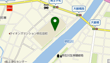 衣川中学校の地図画像