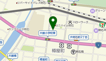 神戸地方法務局明石支局の地図画像