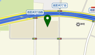 西宮浜義務教育学校の地図画像