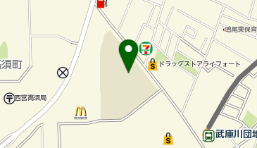 鳴尾南中学校の地図画像