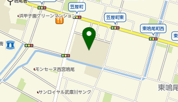 鳴尾東小学校の地図画像