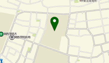 甲陵中学校の地図画像