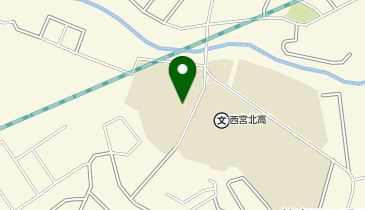 苦楽園中学校の地図画像