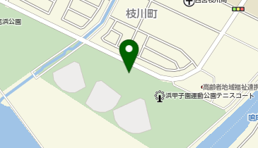 浜甲子園体育館の地図画像