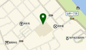 洲本第二小学校の地図画像