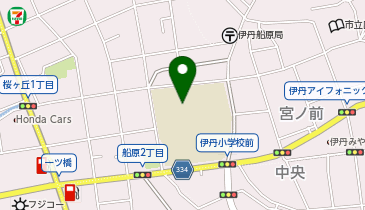 伊丹小学校の地図画像