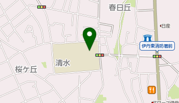 北中学校の地図画像