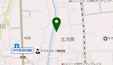 北河原センターの地図画像