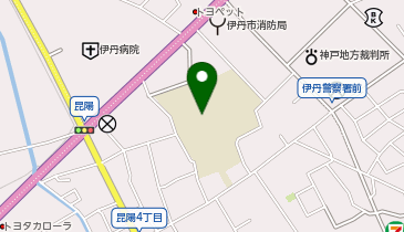 稲野小学校の地図画像