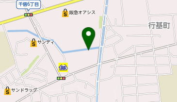 国家公務員宿舎の地図画像