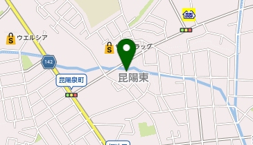 よつばセンターの地図画像