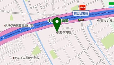 荻野保育所の地図画像