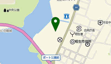 市民体育館の地図画像