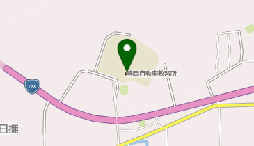 豊岡自動車教習所の地図画像