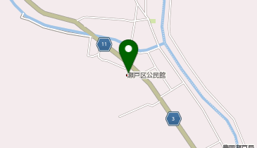 瀬戸公民館の地図画像