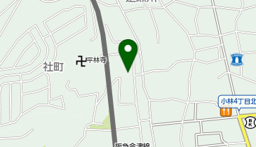 共同利用施設小林会館の地図画像