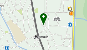 共同利用施設鹿塩会館の地図画像