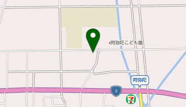 阿弥陀地域交流センターの地図画像
