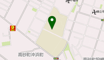 高砂中学校の地図画像