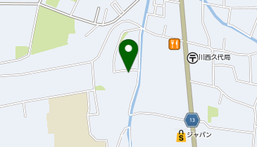 久代幼稚園の地図画像