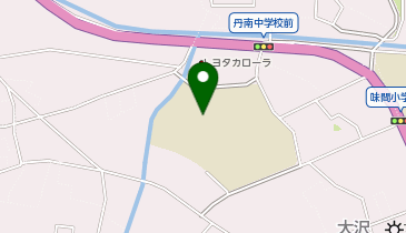 丹南中学校(体育館)の地図画像