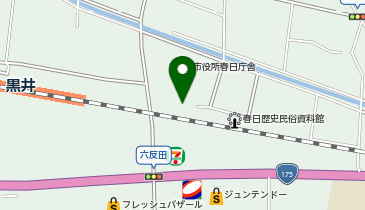 春日体育センター(体育館)の地図画像