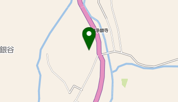 奥銀谷地区コミュニティセンターの地図画像