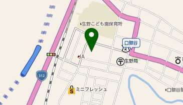 生野マインホールの地図画像