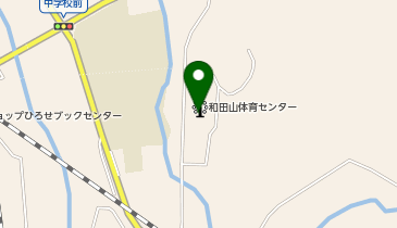和田山体育センターの地図画像