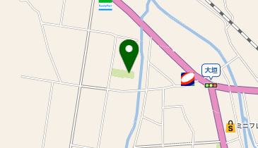 大垣公民館の地図画像