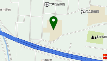 山崎西中学校の地図画像