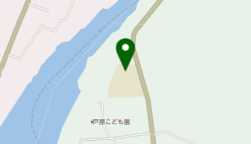 旧戸原小学校の地図画像