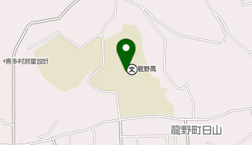 龍野高等学校 屋内運動場の地図画像