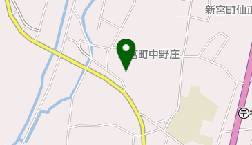 越部コミュニティセンター 大ホール外の地図画像