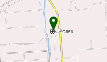 たつの市民病院の地図画像