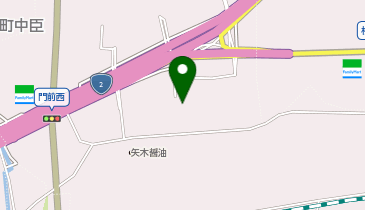 門前公民館の地図画像