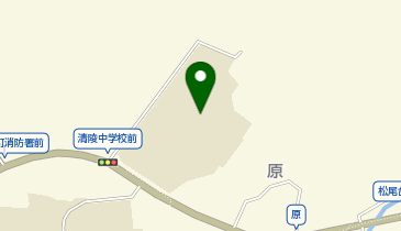 清陵中学校の地図画像