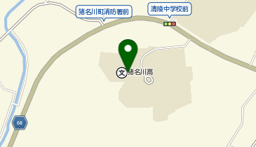猪名川高等学校の地図画像